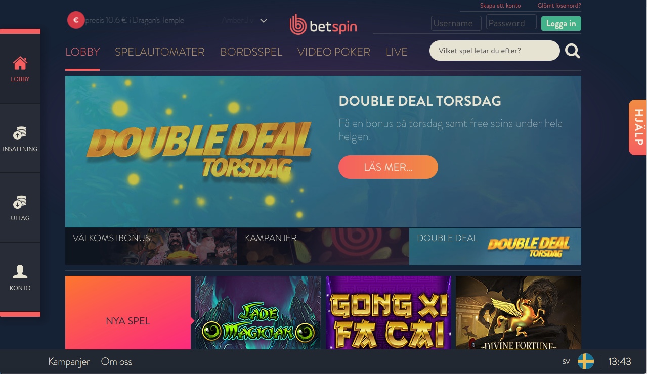 BetSpin - Nytt Casino 2017